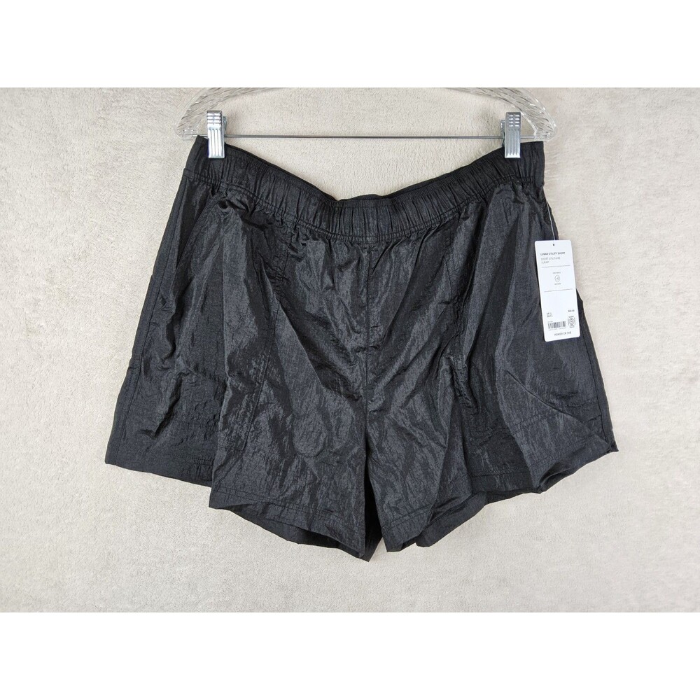 Athleta Women's Lunar Utility Black Shorts Size XL